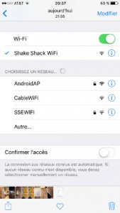 Shake Shack Wi-Fi