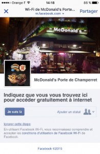 WiFi McDonalds