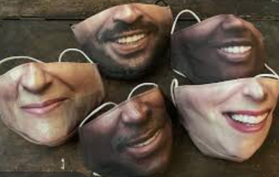 smiling masks