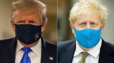 trump boris masks